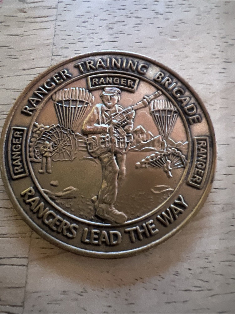 Ranger Training Brigade Bronze Army Challenge Coin