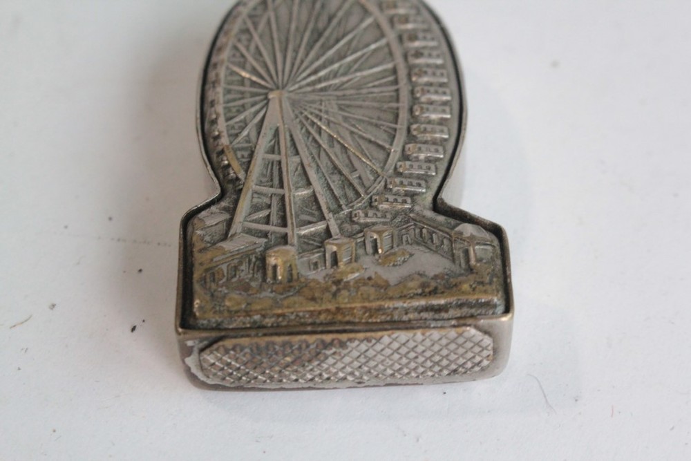 Fire box, matchbox, pyrogenic, Ferris wheel, Paris (75176)