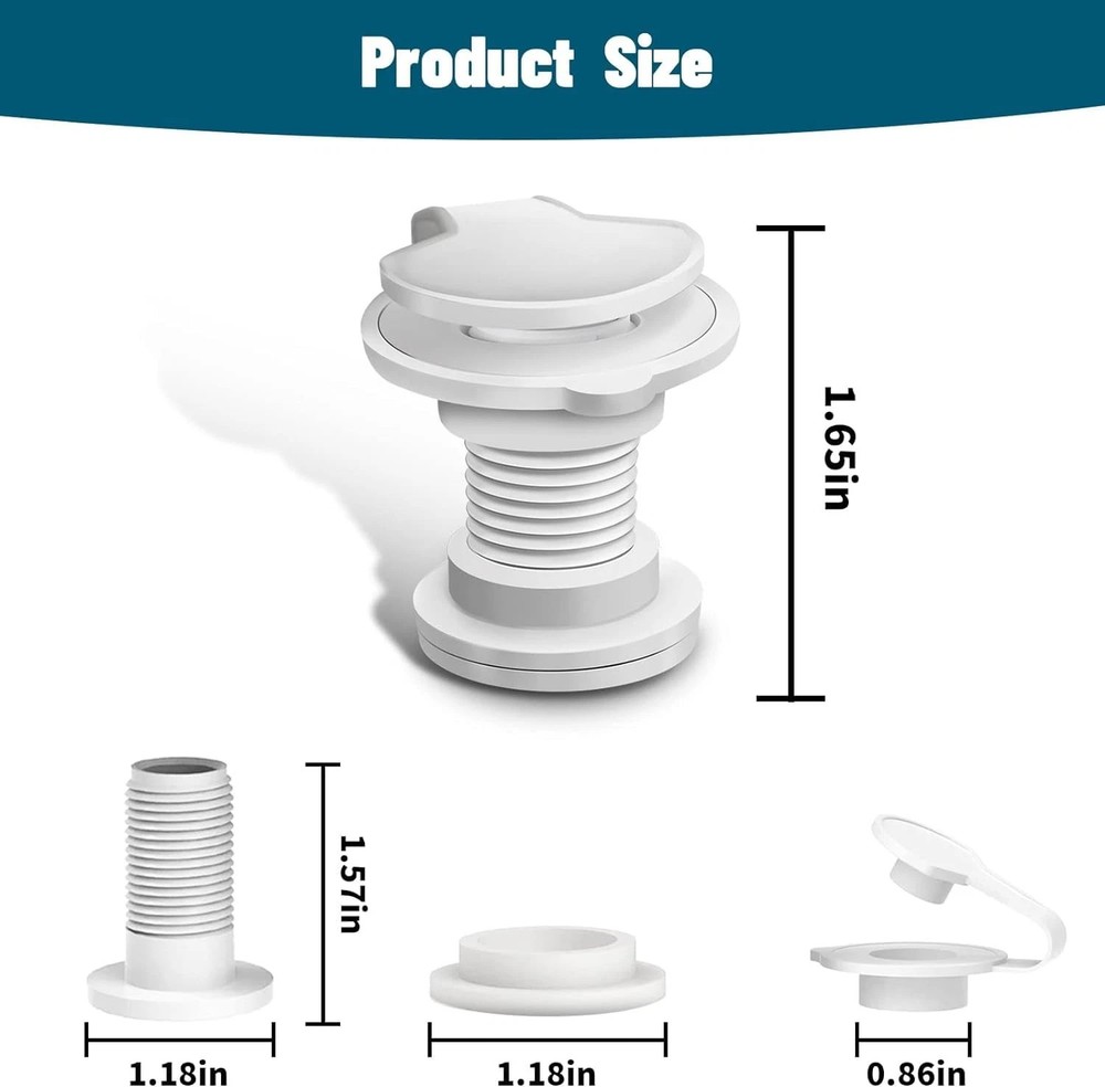 Cooler Drain Plug Assembly Replacement for Coleman Xtreme Coolers