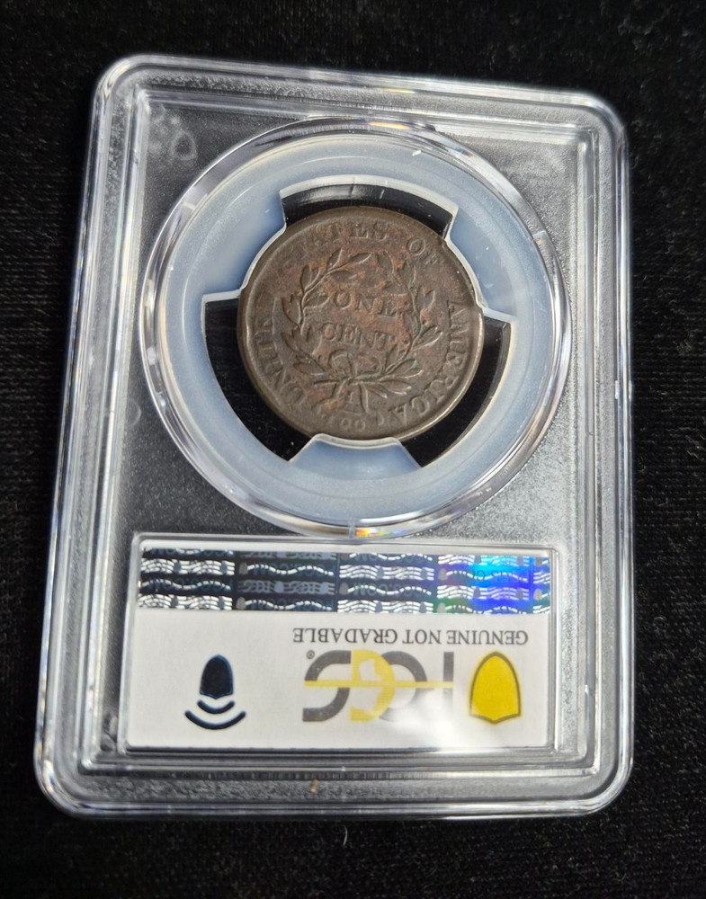 1806 Large Cent Draped Bust- PCGS- Environmental Damage- VF Details