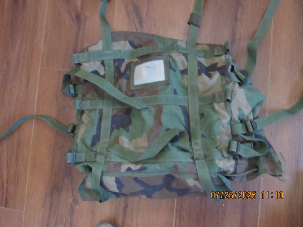 Military Medium Camo Pack Rucksack W/O Frame