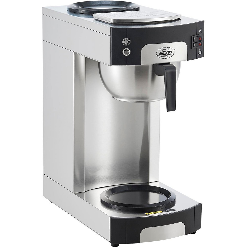 Global Industrial Automatic Coffee Maker 2 Warmers Without Decanter