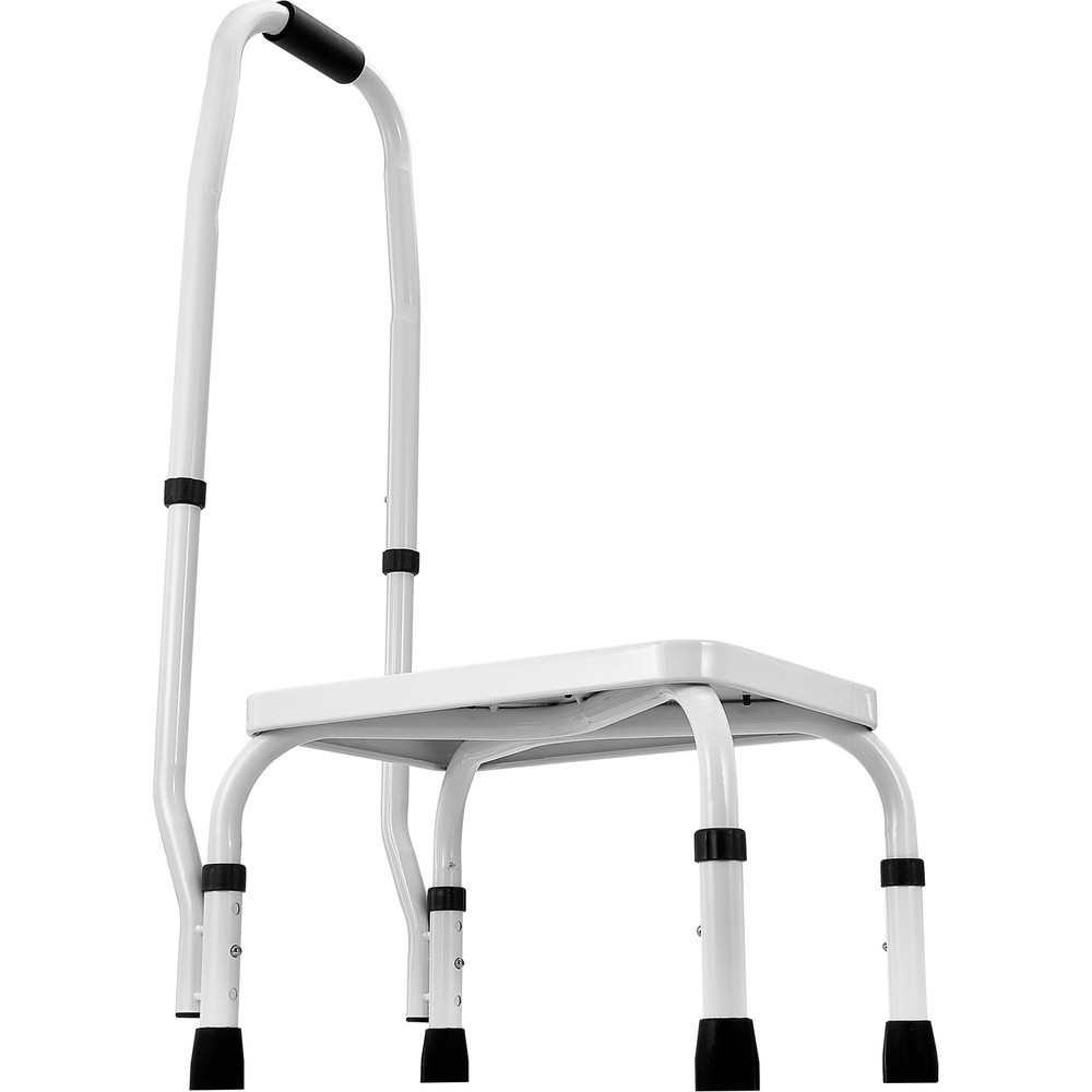 VEVOR Step Stool Ladder 3 Adjustable Height with Handle Max Load 330lbs for RVs