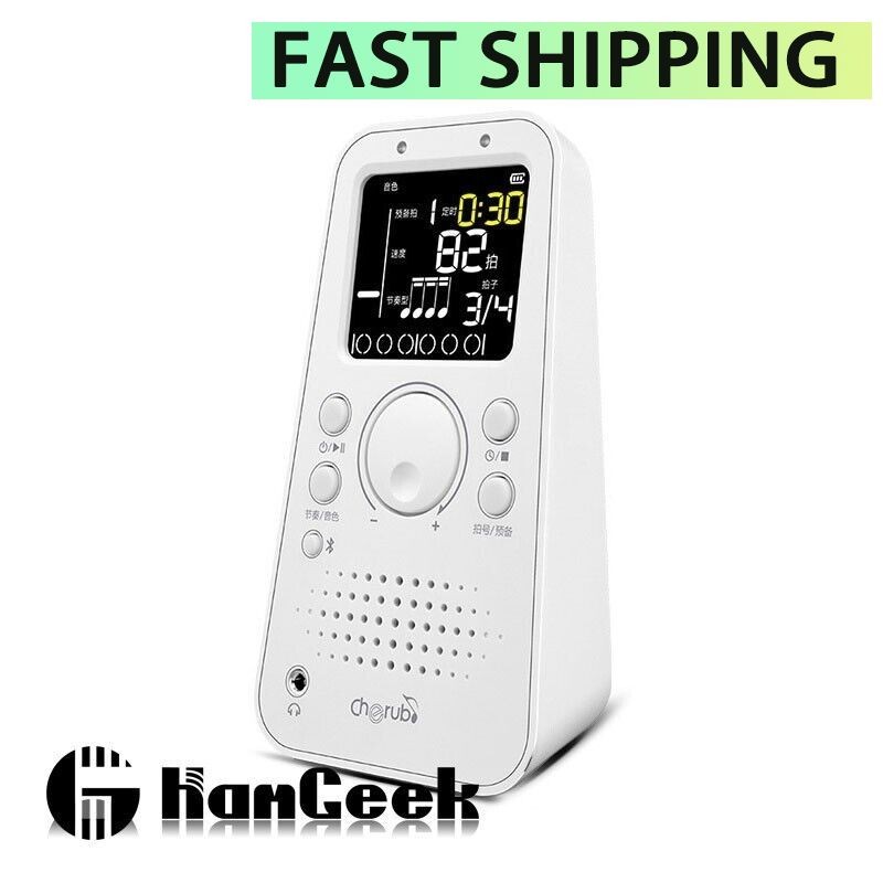 Cherub WSM-289 Smart Electronic Metronome and Bluetooth Speaker 4 Tones