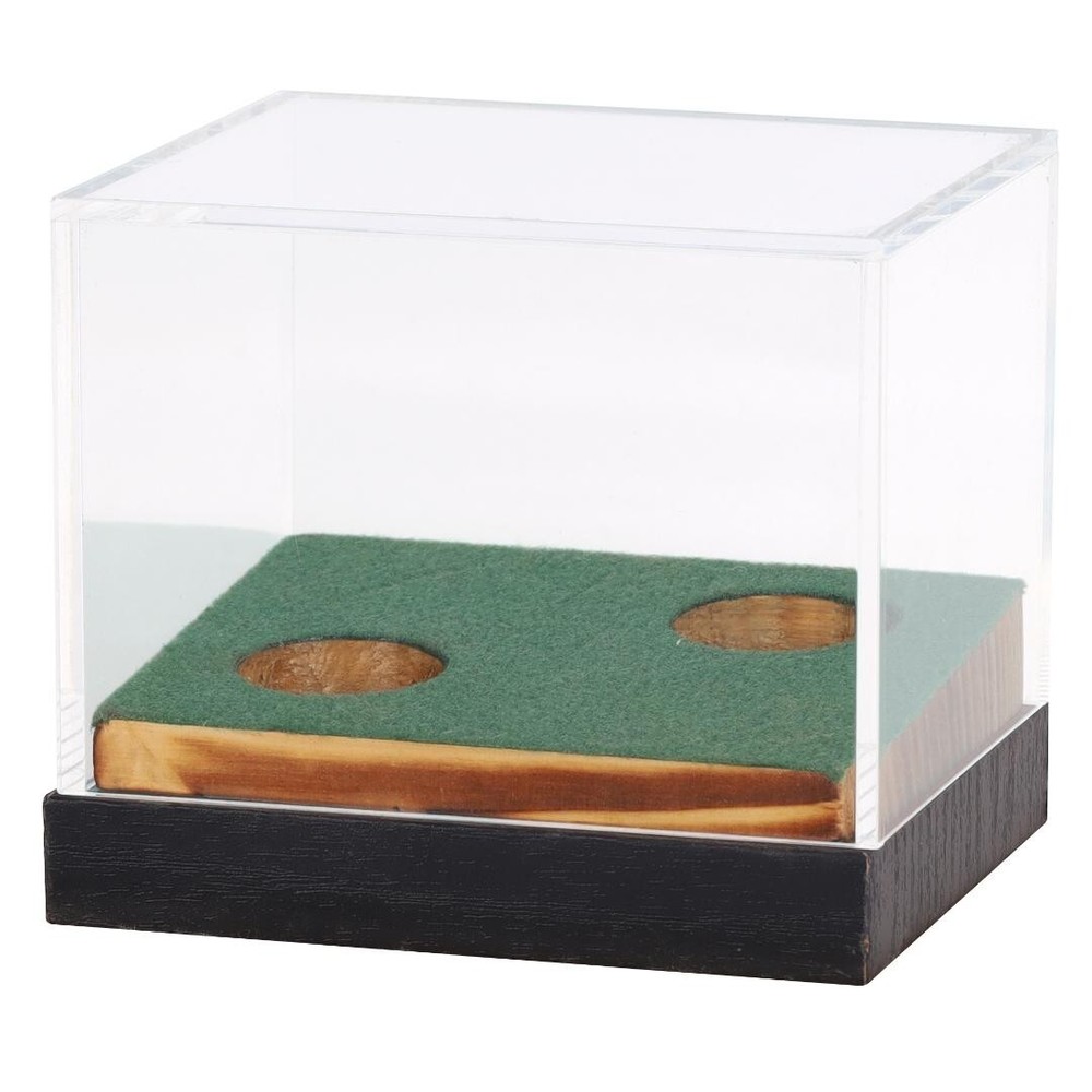 Clear Acrylic Golf Ball Memorabilia Display Case