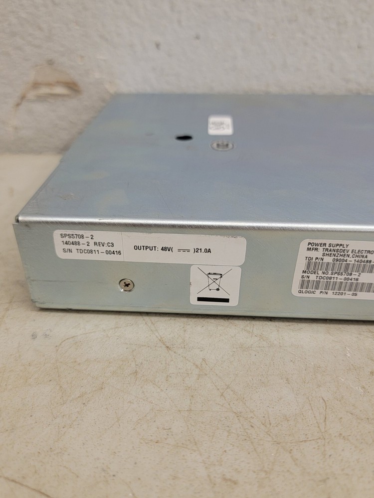 Transdev Electronics Model SPS5708-2 Power Supply