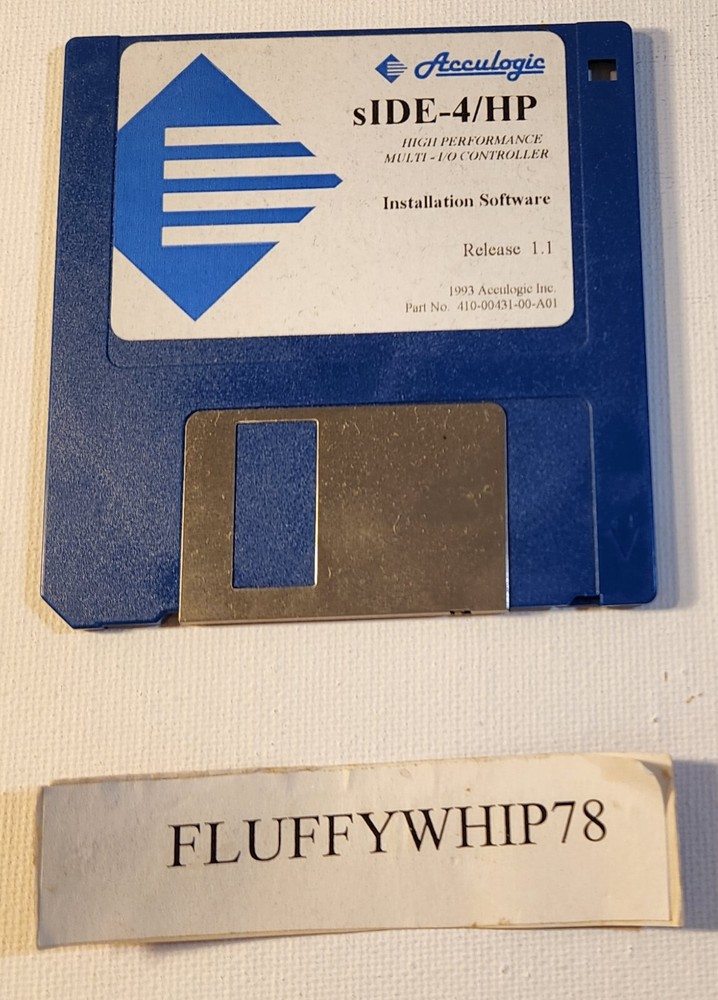 ACCULOGIC SIDE-4/HP Installation Software