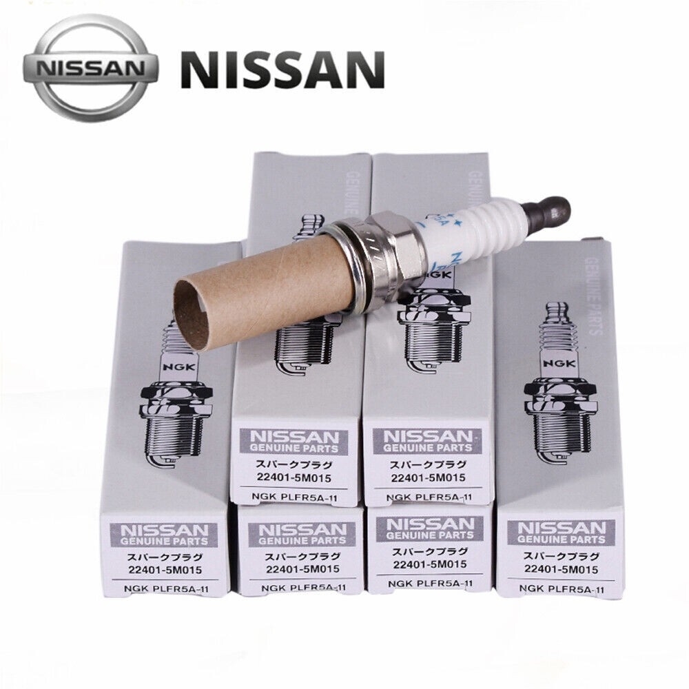 6pc Laser Iridium Spark Plug For NGK 22401-5M015 Infiniti Frontier Maxima Altima