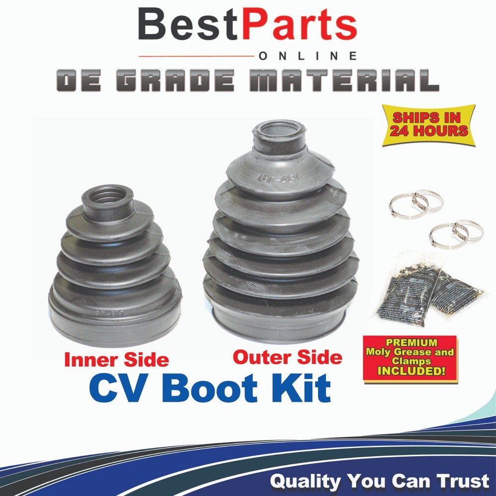 CV Axle Boot Kit for Nissan Quest 2004-2009 Front Inner & Outer