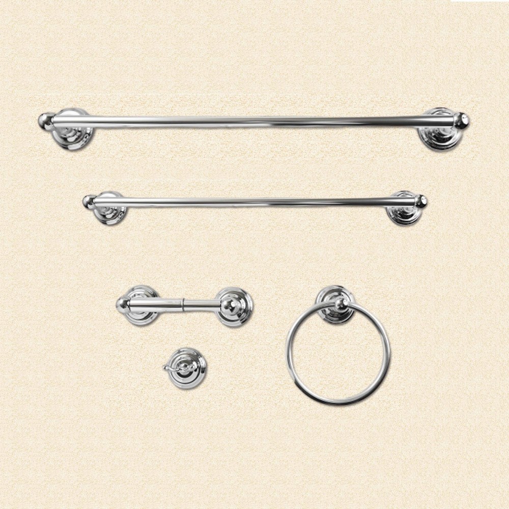 SENTO ROBIKI Bathroom Accessories Set, Bath Hardware, Includes Robe Hook, Toi...