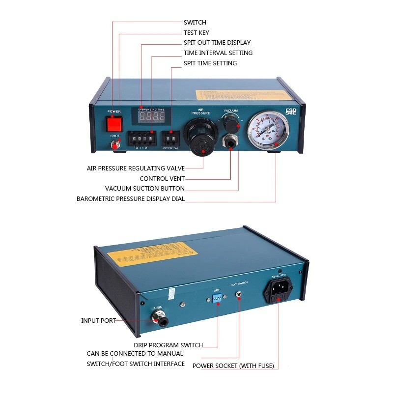983A Automatic Dispensing Machine Epoxy Resin Automatic Glue Injection Machine