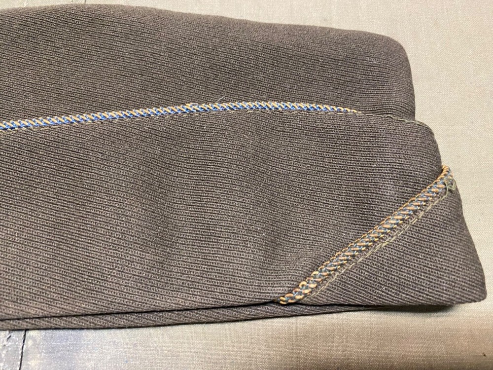 ORIGINAL WWII US ARMY MEDICAL OFFICER OVERSEAS PX GARRISON HAT CAP-MEDIUM, 7