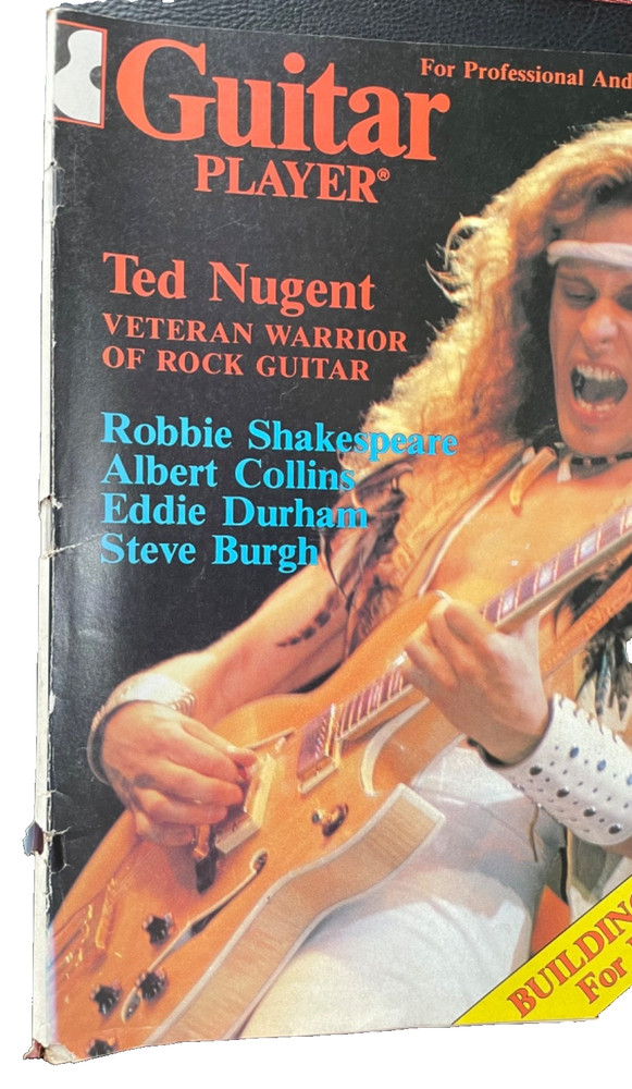 August 1979 TED NUGENT Guitar Player Magazine