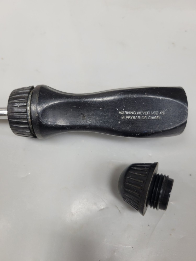 SNAP ON #TMR4 1/4" DRIVE RATCHETING DRIVER SOCKET SCREWDRIVER
