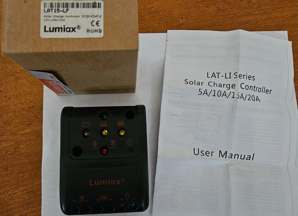 LUMIAX Solar Charge Controller 5A/10A/15A/20-LI