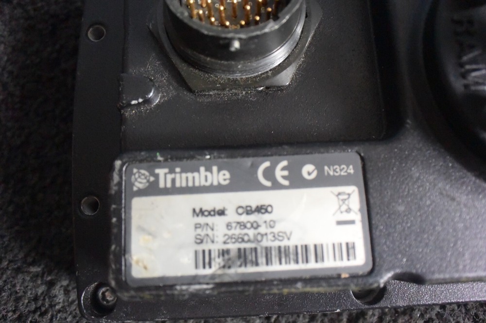 Trimble Machine Grade Control Panel Model CB450 P/N: 67800-10