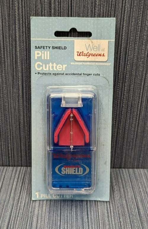 10 x Safety Shield Pill Cutter/Splitters - Makes Swallowing Easier - Even Cuts-