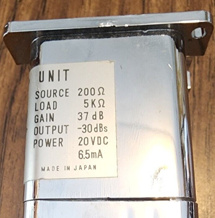 TOA Mic Preamp Unit HAU-60M