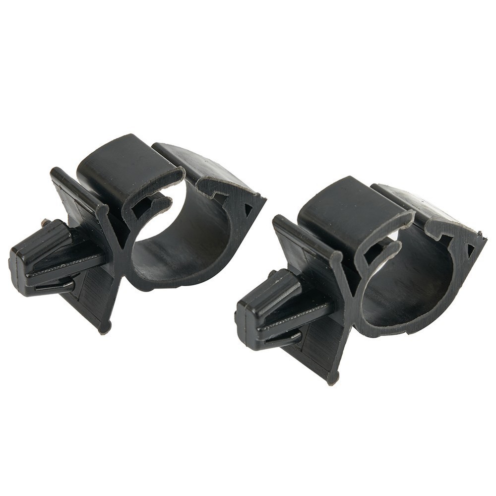 10 Pcs Fasteners Clips Wire Harness Fixing Automatic Route Cable Black Plastic