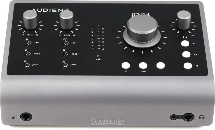 Audient iD24 10 x 14 USB-C Audio Interface
