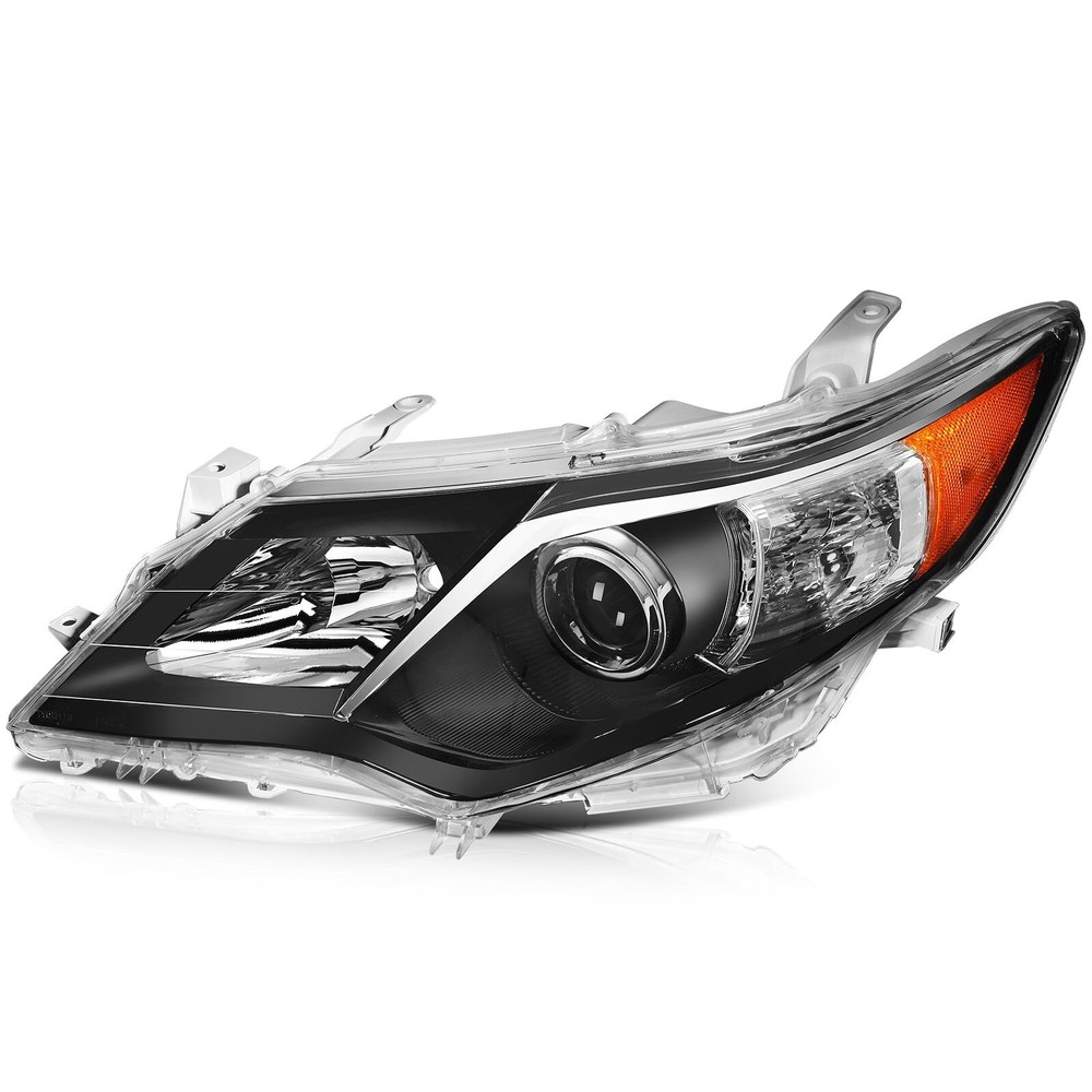 Camry 2012-2014 Black Headlight Assembly Both Sides Replacement