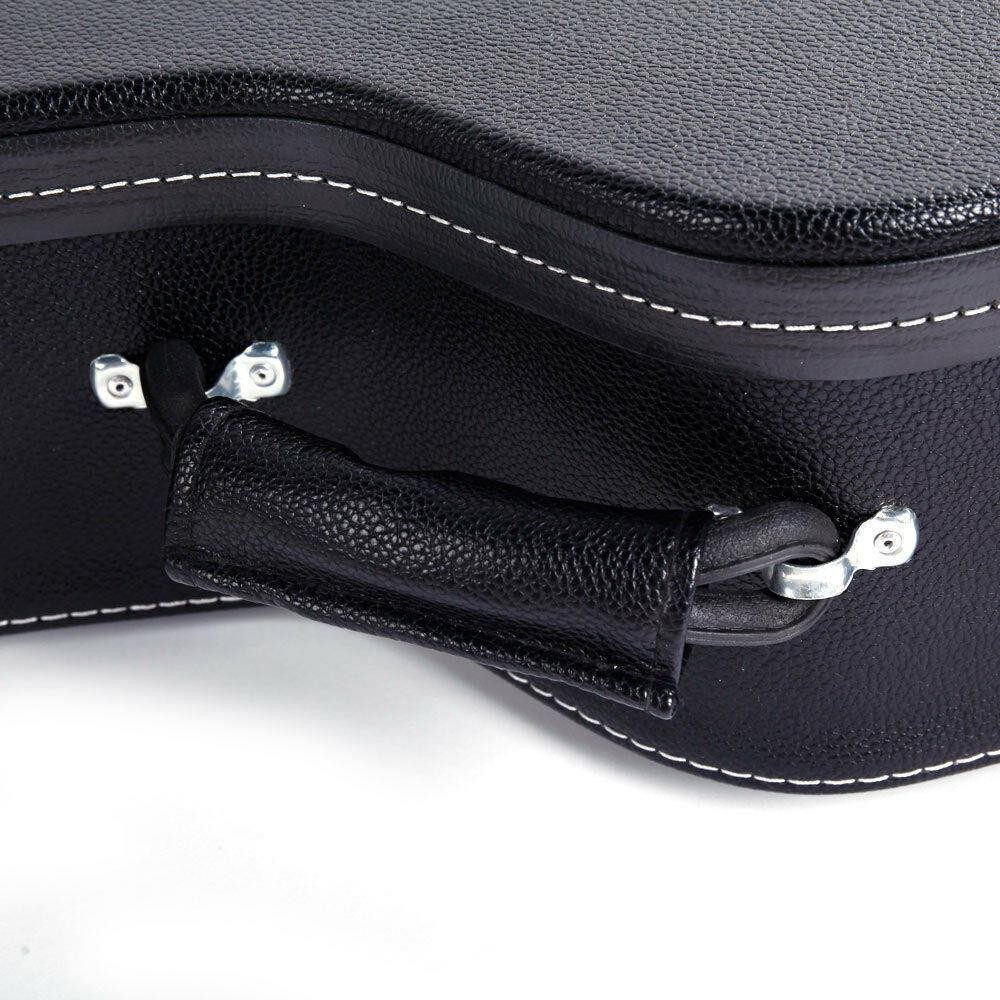 Glarry 41" Flat Surface Artificial Leather Acoustic Guitar Hard Shell Case US