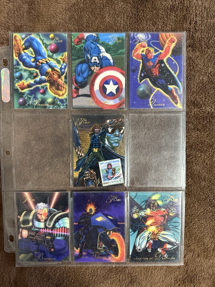 💎 MASSIVE 1994 FLAIR MARVEL COLLECTION - INVESTMENT GRADE 💎