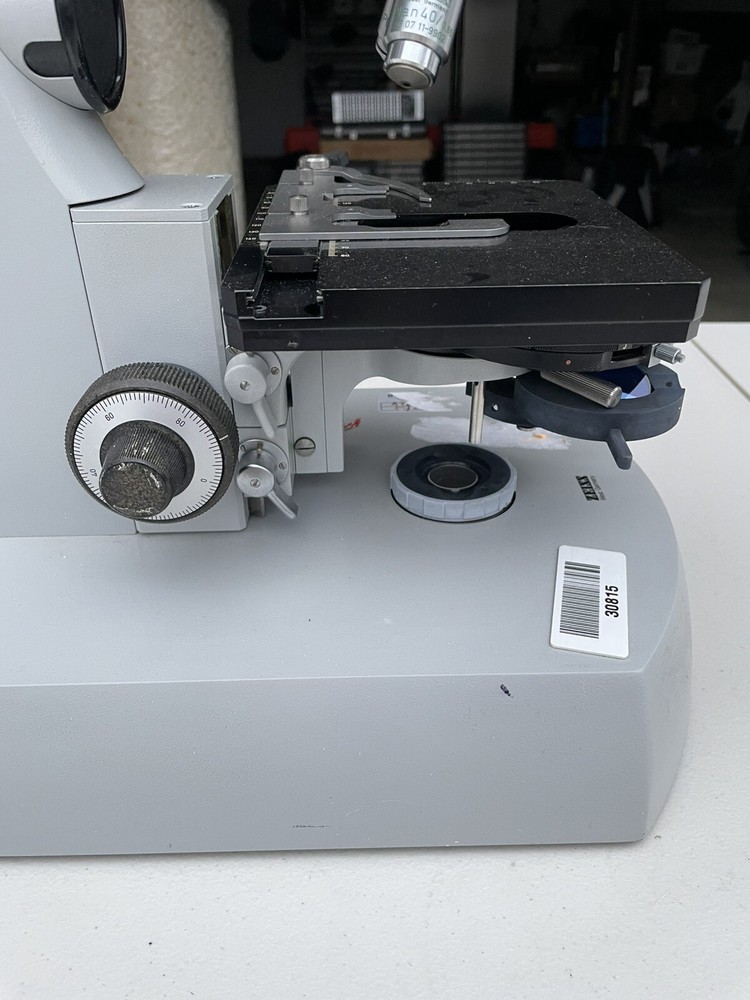 Carl Zeiss Microscope including Power Supply and Magnetic Electronic Shutter