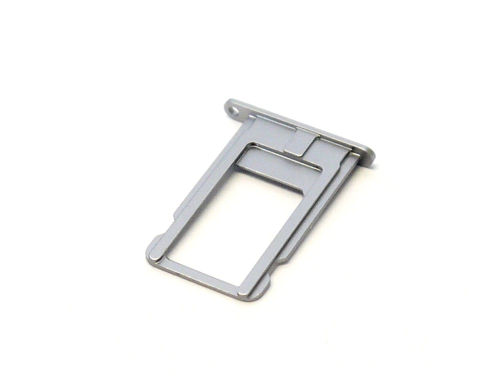 Black Side Power Button Mute Switch Volume Key Sim Card Holder for iPhone 6 Plus