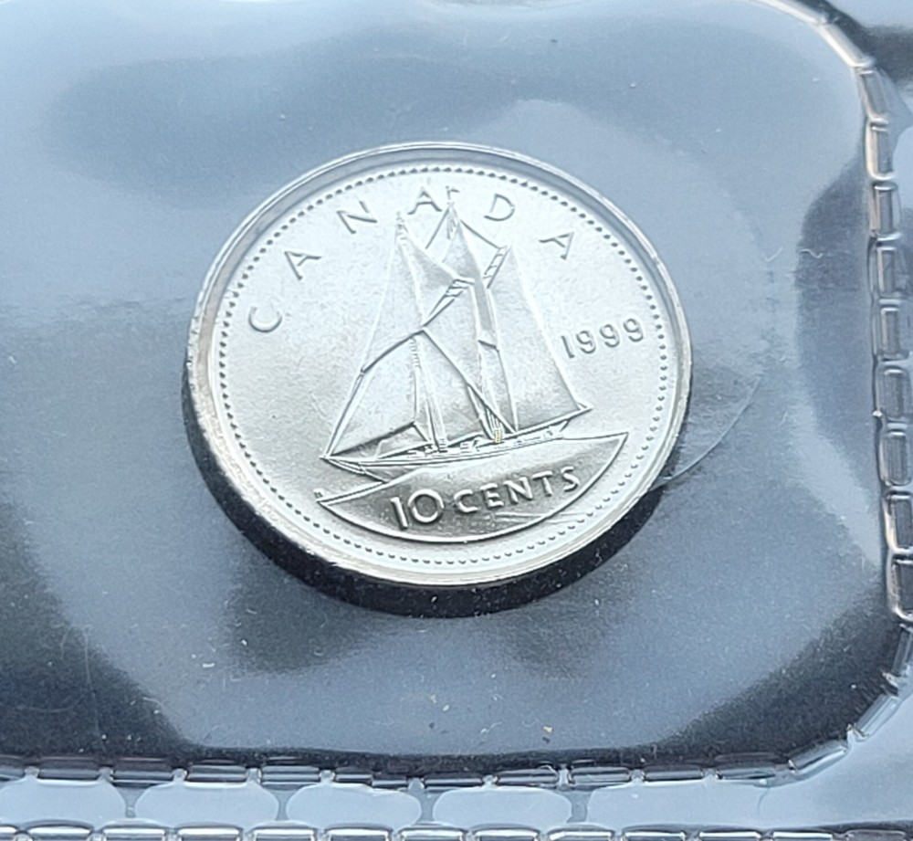 *** CANADA 10 CENTS 1999 P *** SEALED PROOF LIKE ***