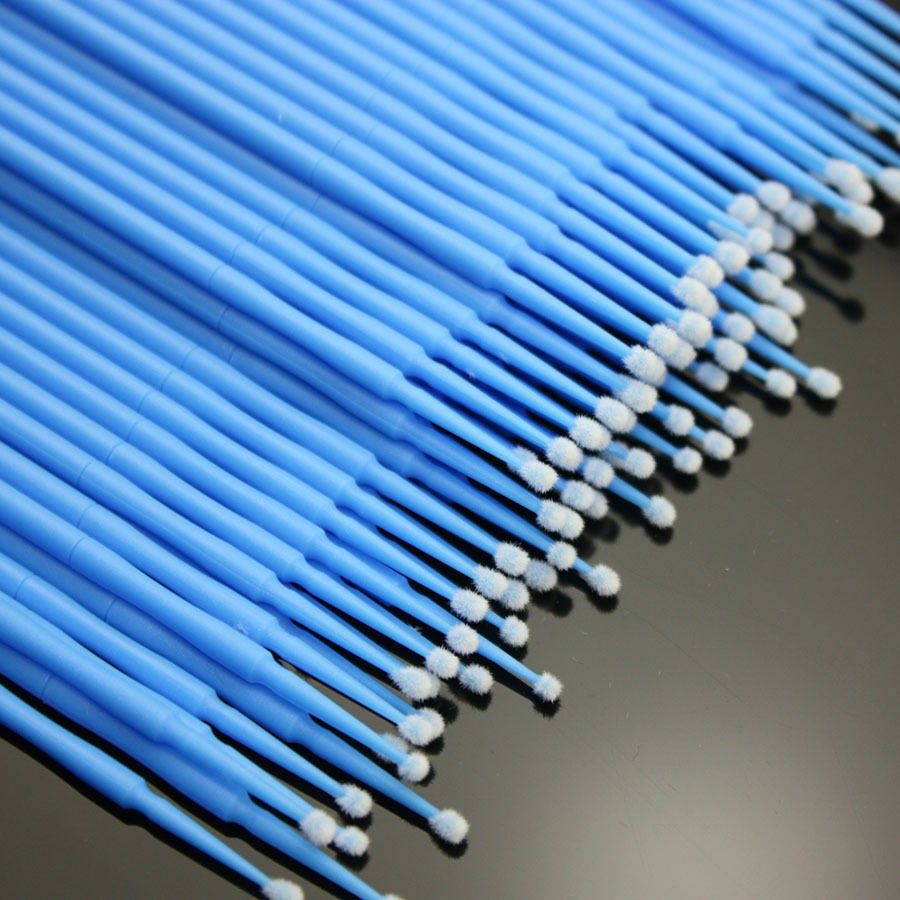 Dental Disposable Bendable Micro Brush Applicator/Long Type/Taper Brush 100Pcs