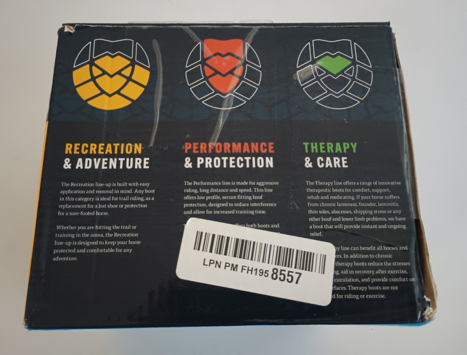 EasyCare Protective Hoofwear Easyboot Trail Original Recreation Horse Boot Size3