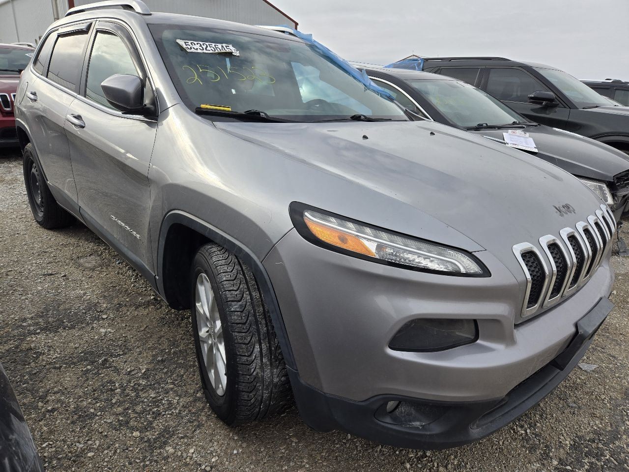 2015 Jeep Cherokee Radio Receiver 5" Display Screen w/o Satellite Radio