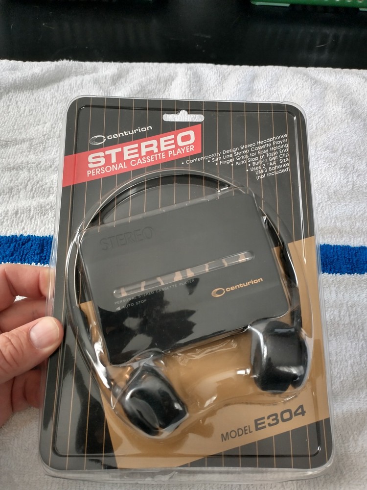 Brand New Centurion Stereo Cassette Player Model E304