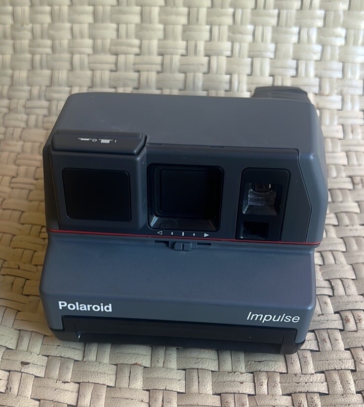 Vintage Polaroid Impulse Instant Camera With Flash - Tested