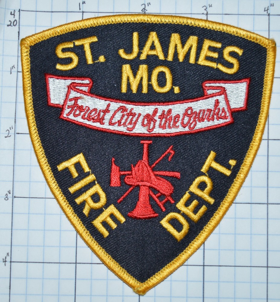 MISSOURI, ST. JAMES FIRE DEPT PATCH