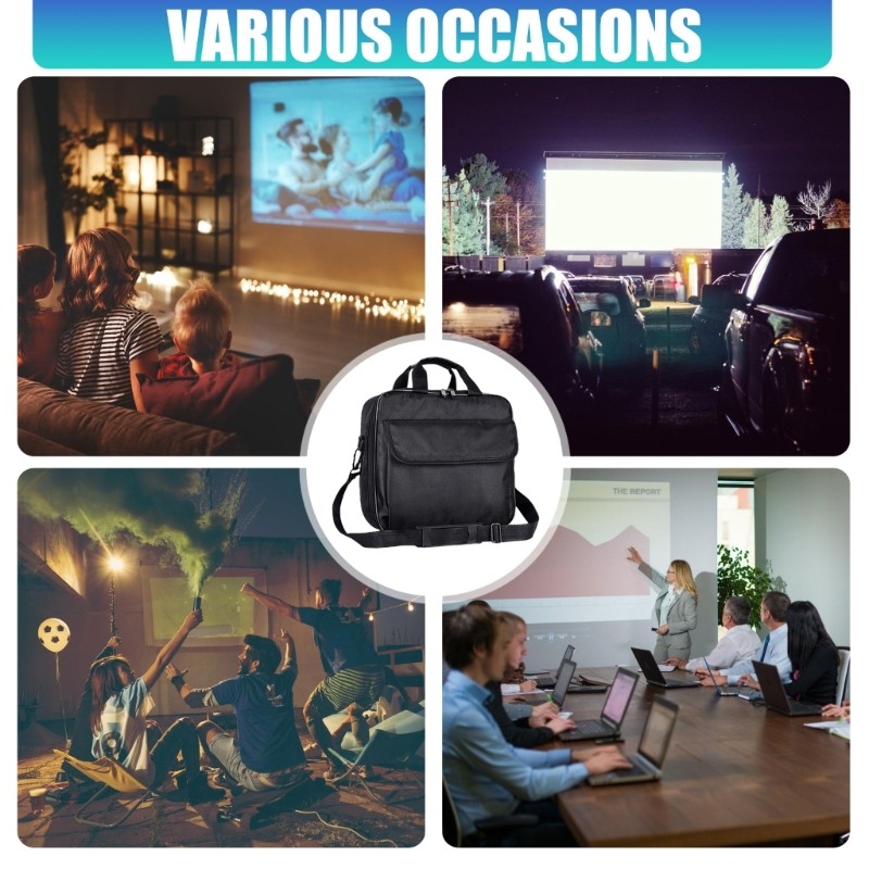 Lightweight Oxford Projector Case Featuring Soft Padding Prevent Damage During