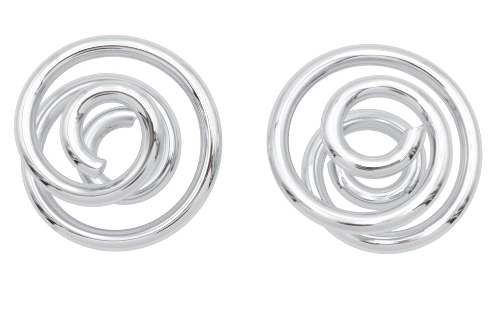 Chrome 1 inch Seat Spring Set for Harley-Davidson