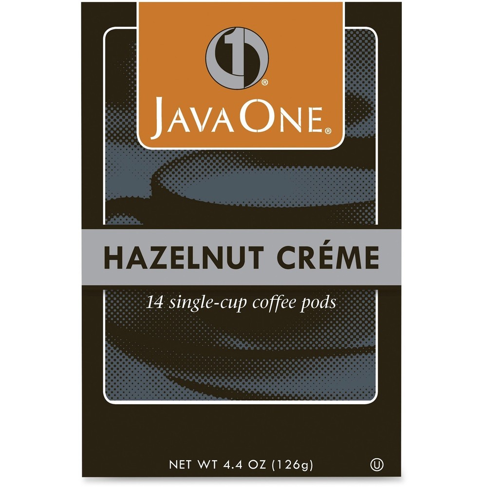 Java Trading 70500 Hazelnut Creme Coffee Pods 14 Count