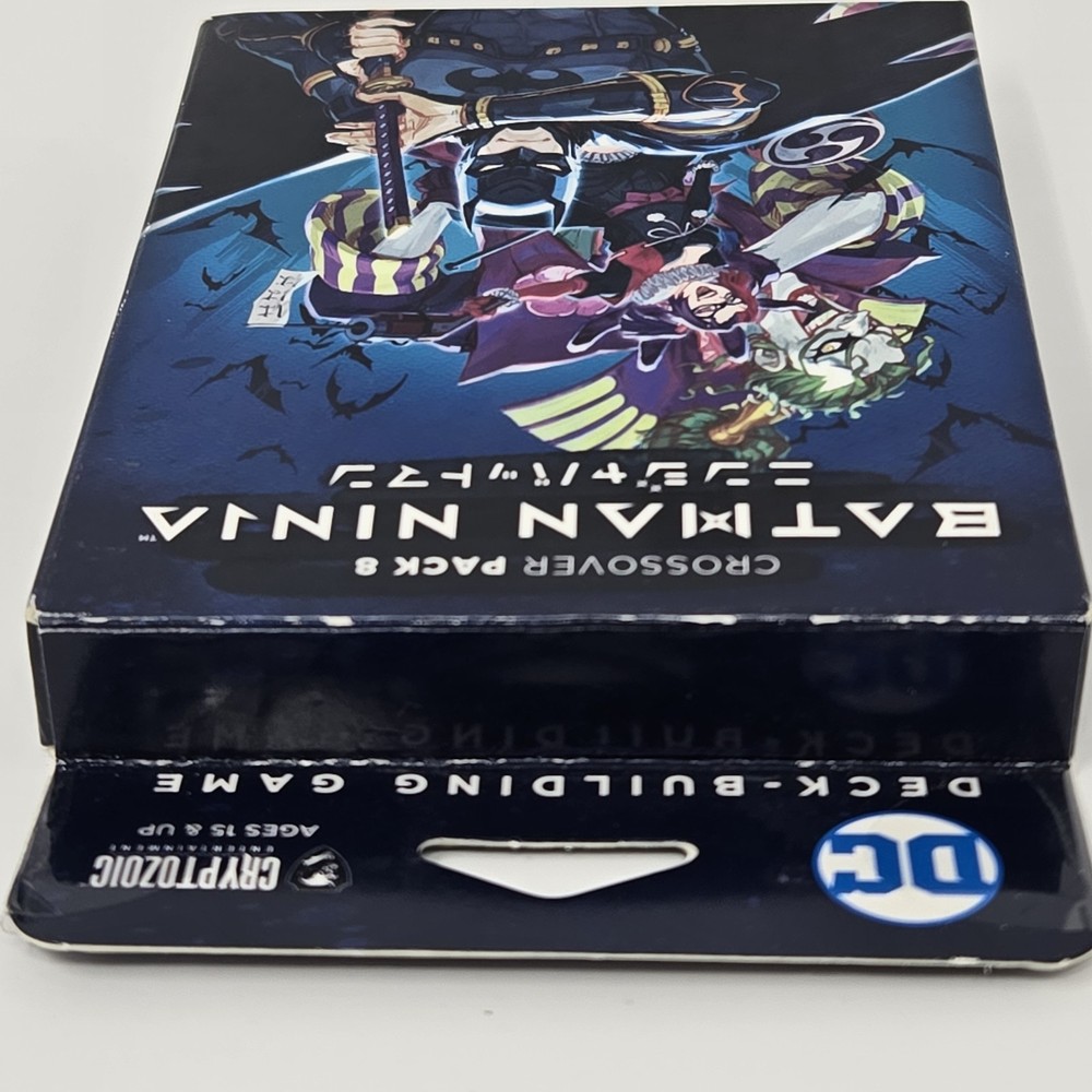 RARE Sealed DC Deck-Building Game Batman Ninja Crossover Pack 8 Cryptozoic