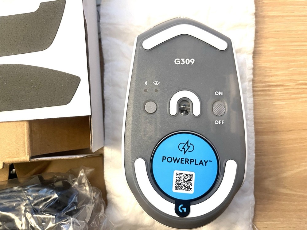 Logitech G309 Wireless Gaming Mouse Lightspeed/Bluetooth - White