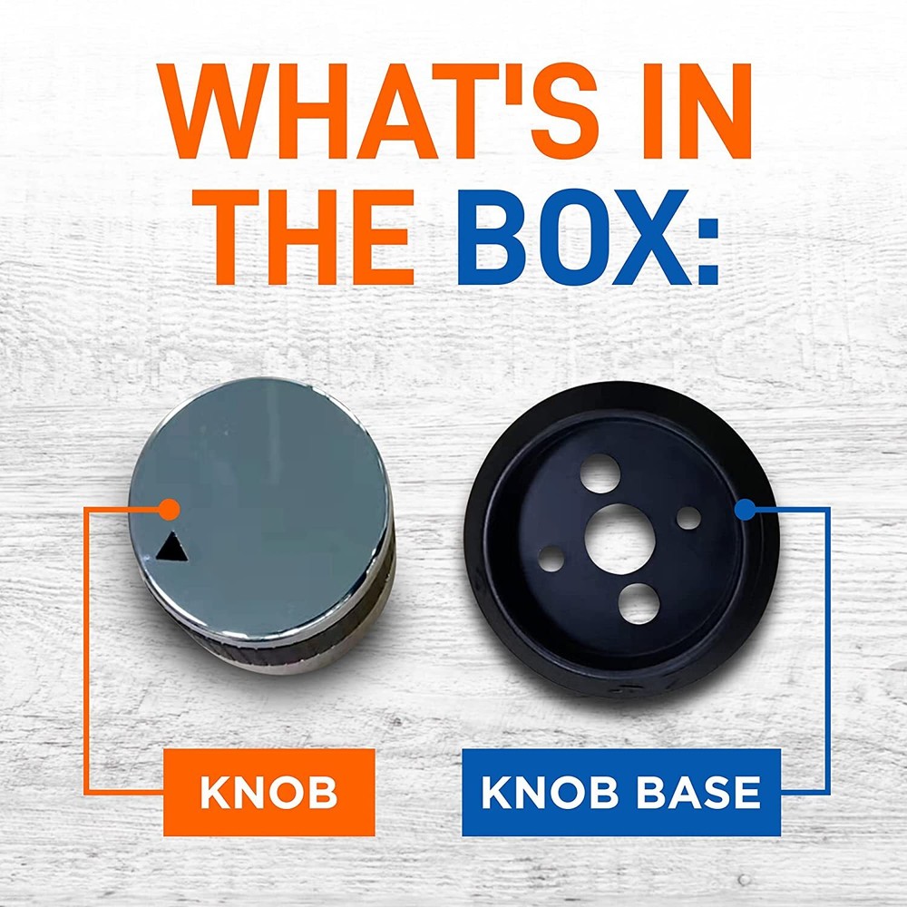 Nutrichef NCPIZKNB Replacement Plastic Control Knob