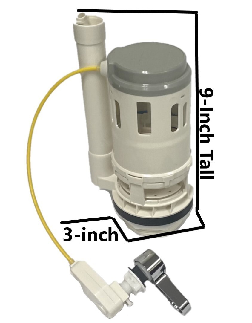 3-inchFlush Valve with Cable & Handle for 2-Piece Toilets Jacuzzi NT84000