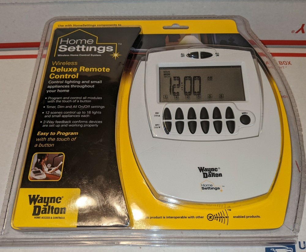 Wayne Dalton Home Settings Wireless Deluxe Remote Control Module HA-07WD SEALED