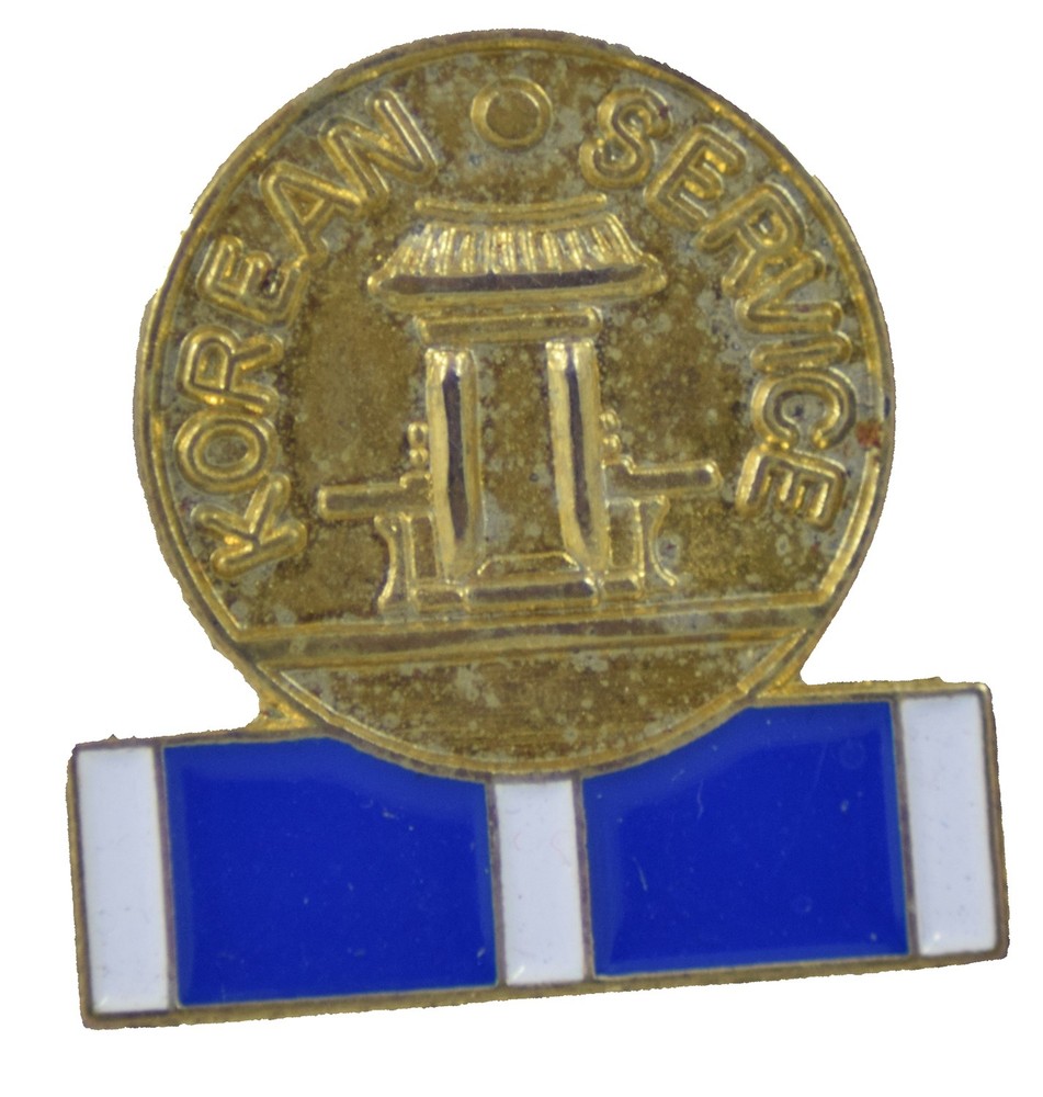 KOREAN SERVICE HAT PIN