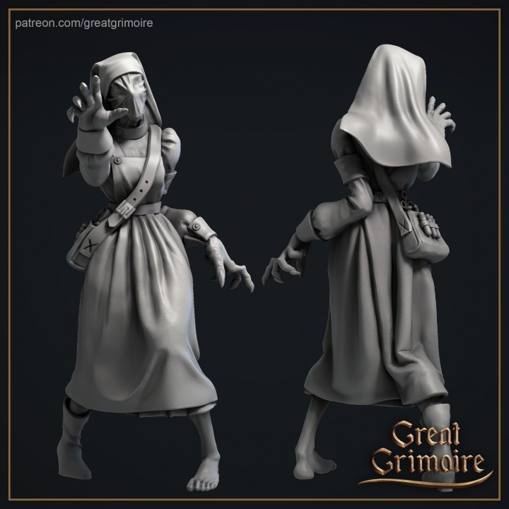 Nurse by Great Grimoire | RPG | D&D | DnD | Print on Demand