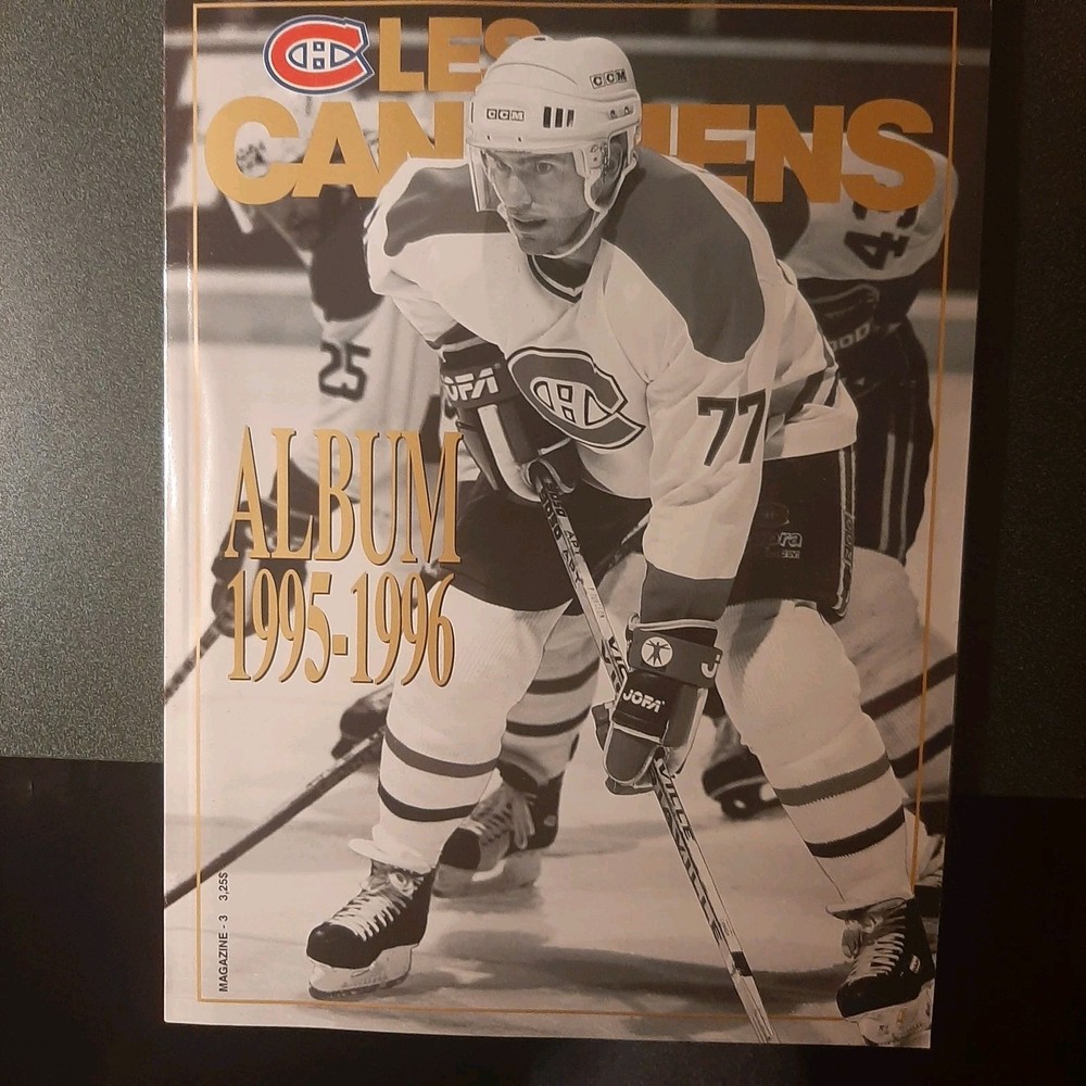 1995-96 Montreal Canadians Program