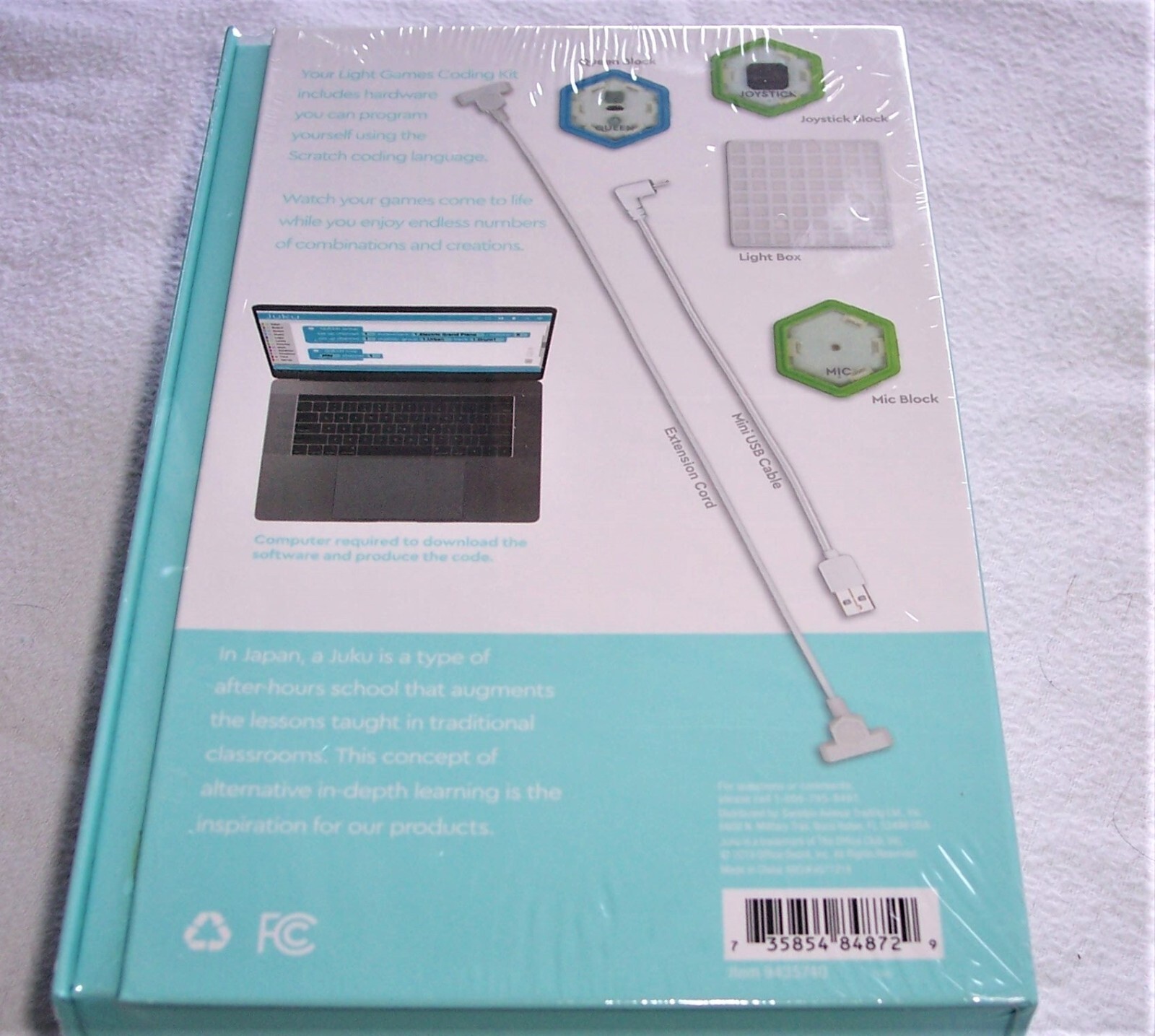 Juku Light Games Coding Kit NEW Sealed Create Games Shapes Patterns 9435740