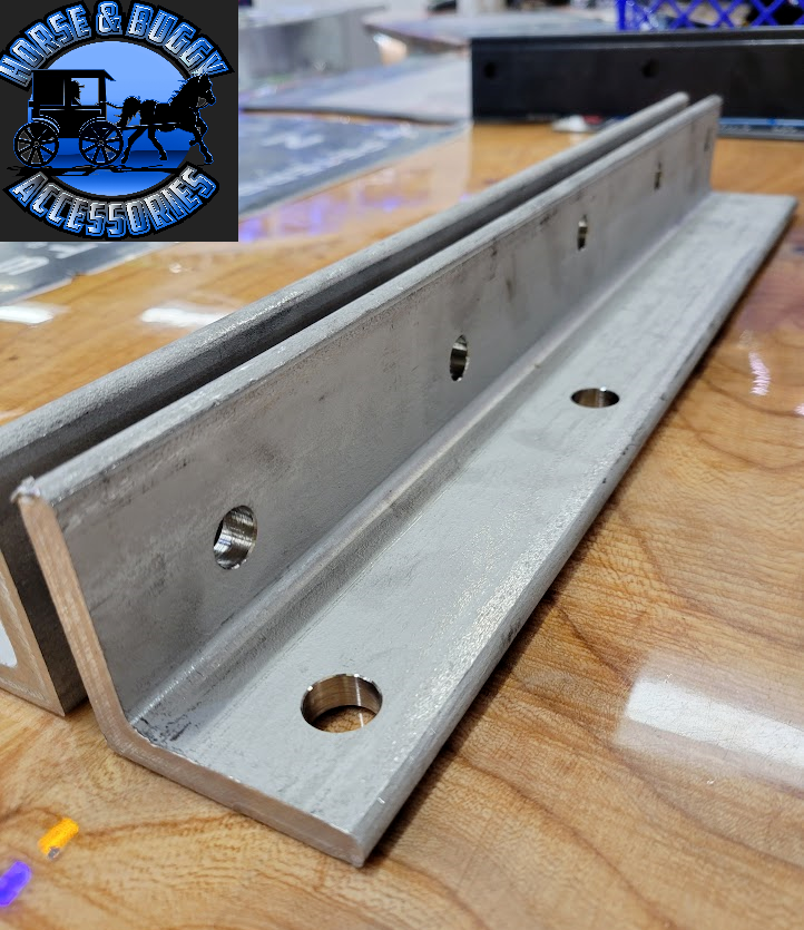 stainless Peterbilt 379 389 Mounting Brackets For Battery Or Tool Box pair new