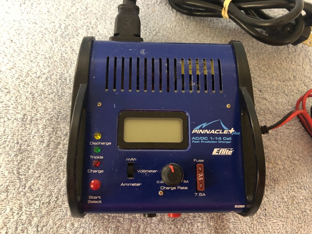 E-Flite Pinnacle Ac/Dc Peak Prediction Charger EFLC2020